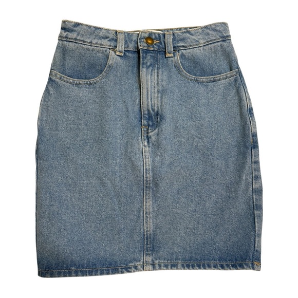 American Apparel Dresses & Skirts - American Apparel Blue Denim Pencil Skirt
